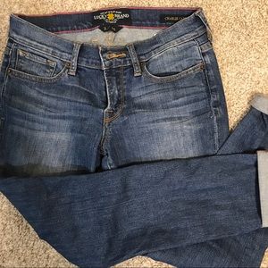 lucky brand charlie capris